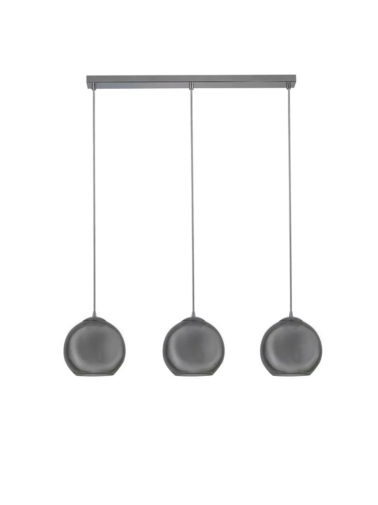 Balls 3Lt Bar Pendant- Various Finishes