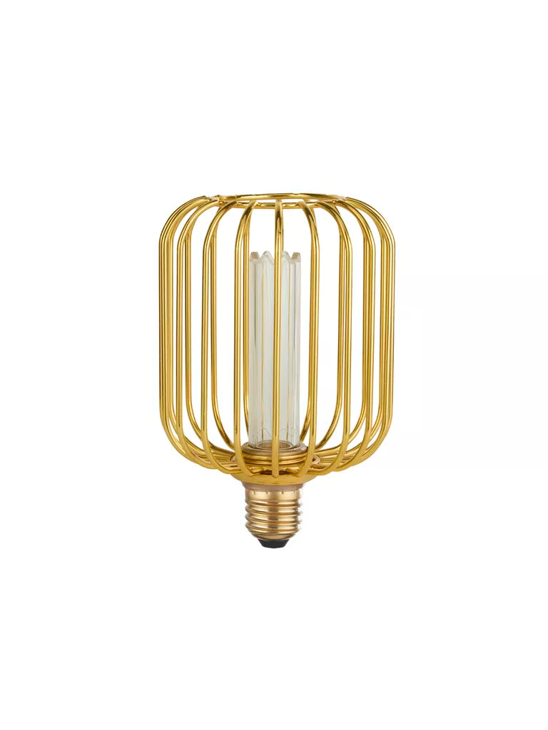 E27 LED Drum Lamp- Black/ Gold Finishes