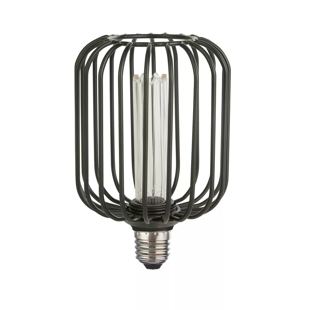 E27 LED Drum Lamp- Black/ Gold Finishes