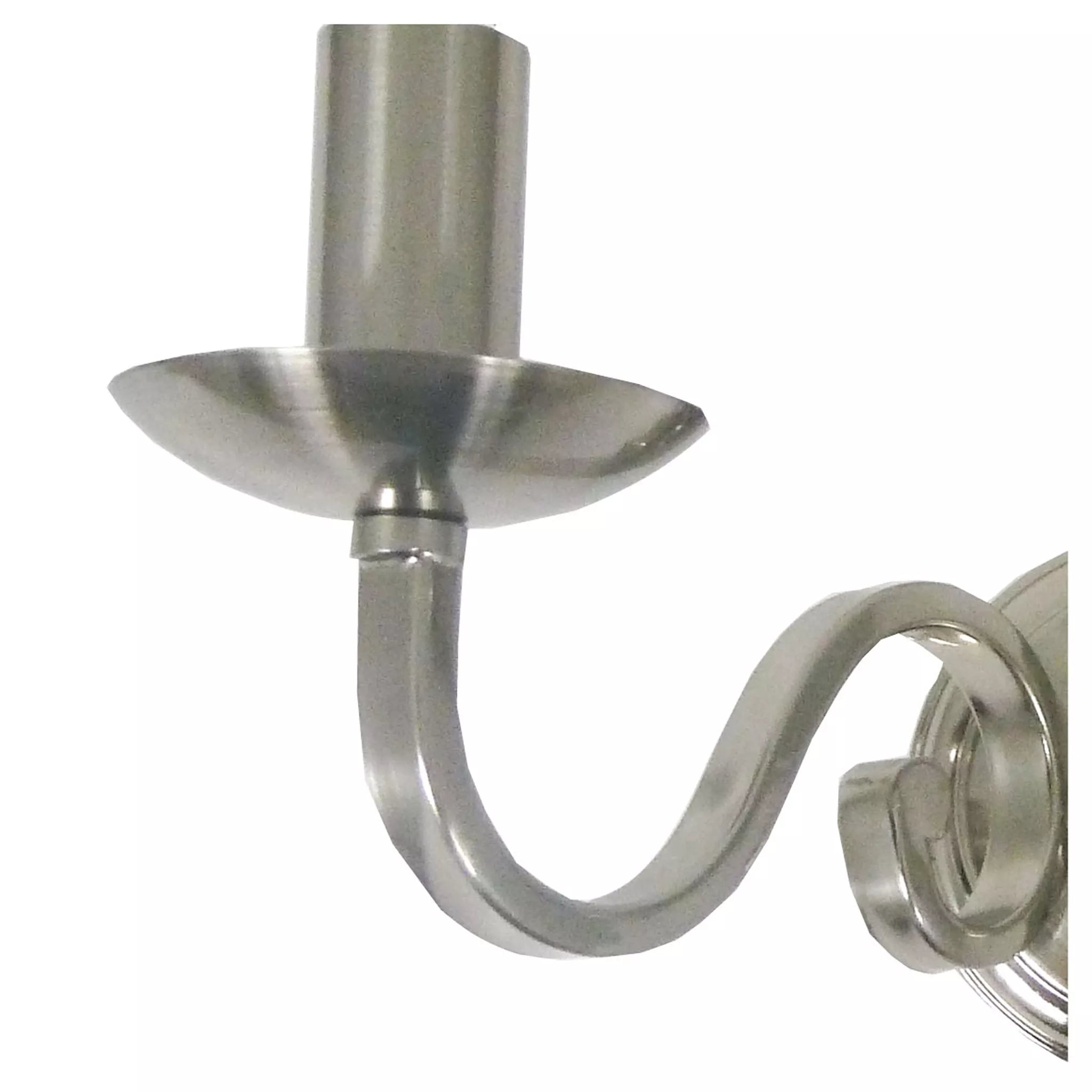 Richmond 2Lt Wall Light - Antique Brass/ Satin Silver Finish