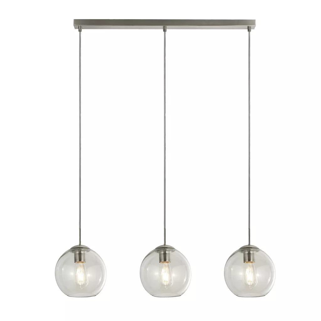 Balls 3Lt Bar Pendant- Various Finishes