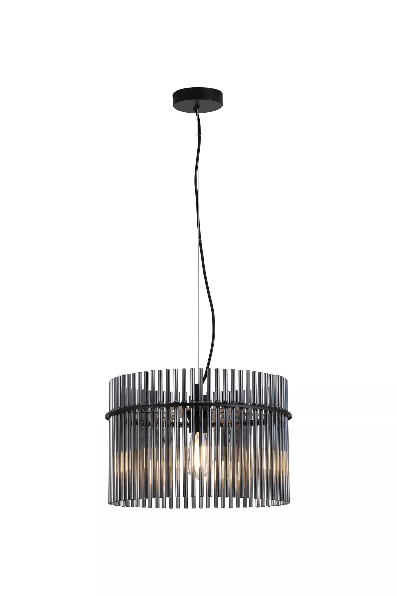 Swizzle 1Lt Pendant- Black/ Gold