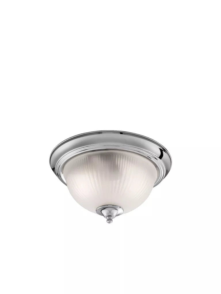American Diner Flush -Antique Brass/ Satin Silver