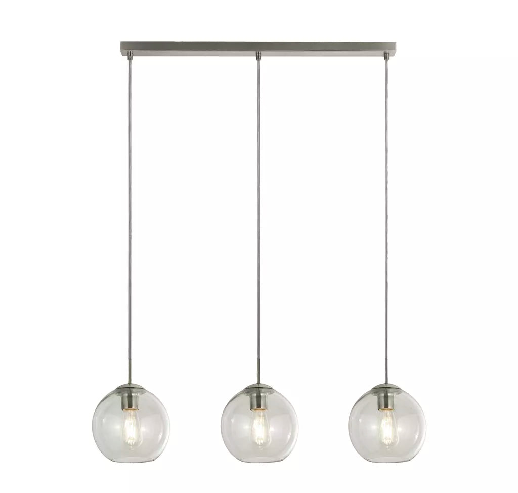 Balls 3Lt Bar Pendant- Various Finishes