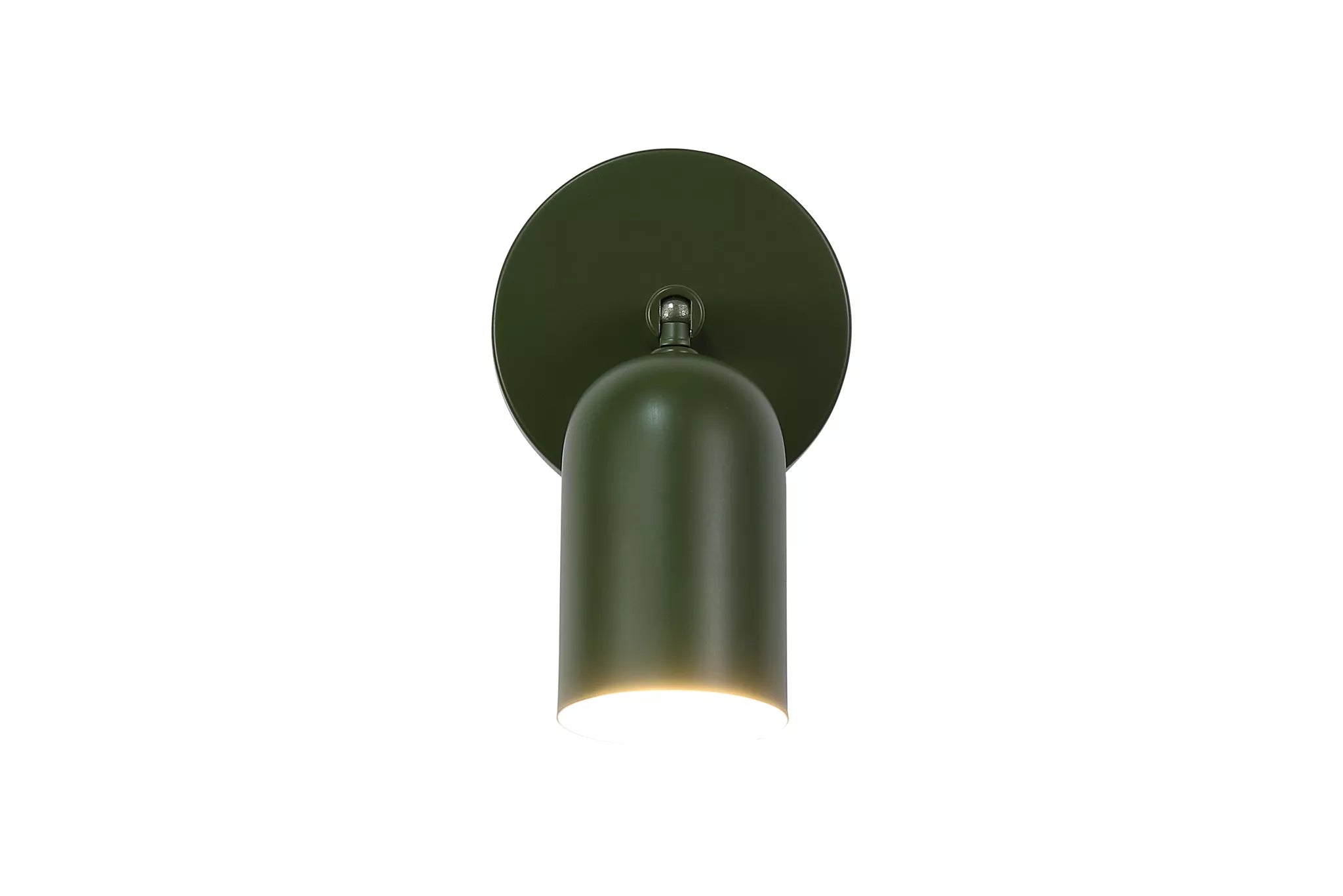 Cone Rechargeable Wall Light- Green/ Gold Finishes