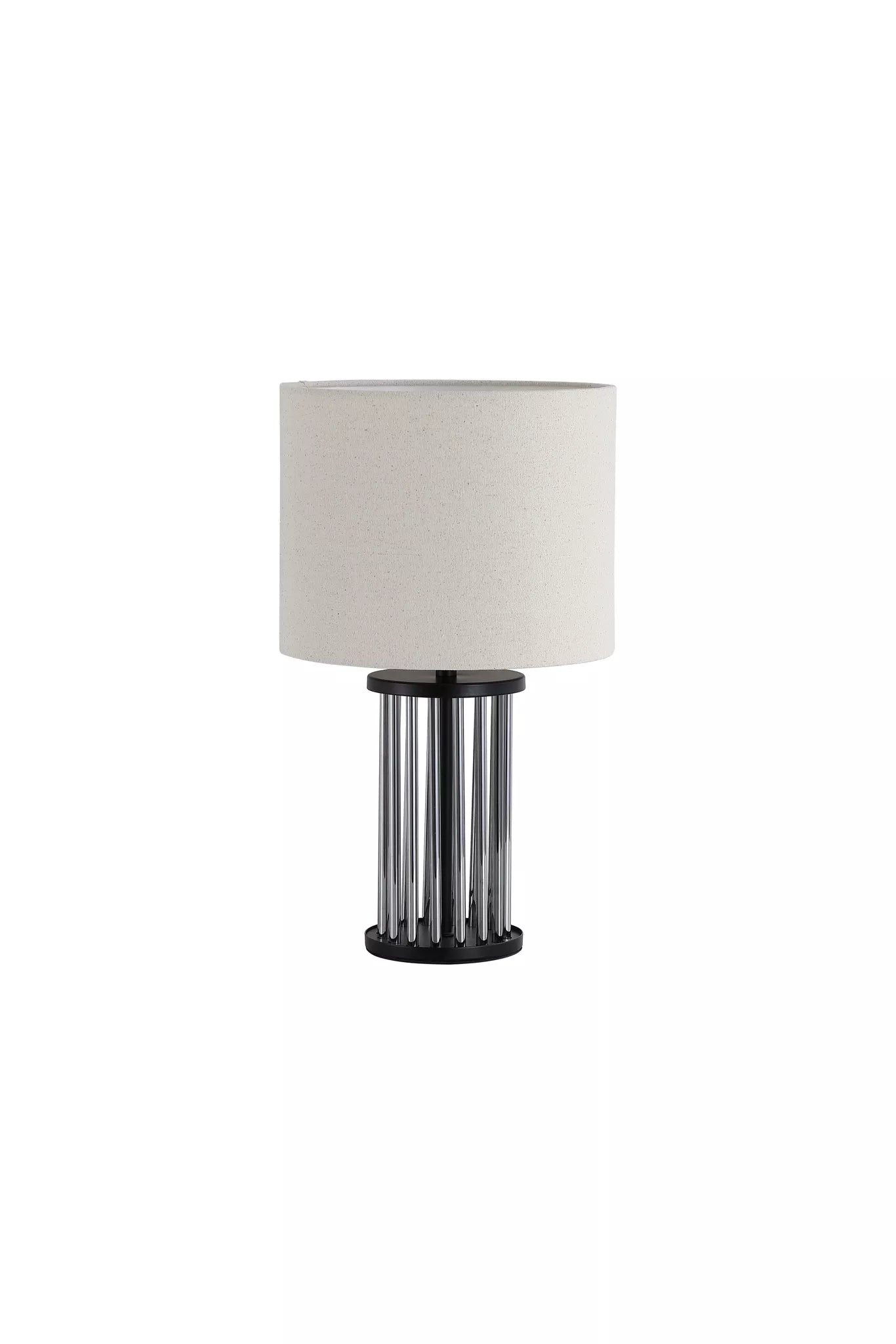 Swizzle 1Lt Table Lamp, Matt Black / Gold