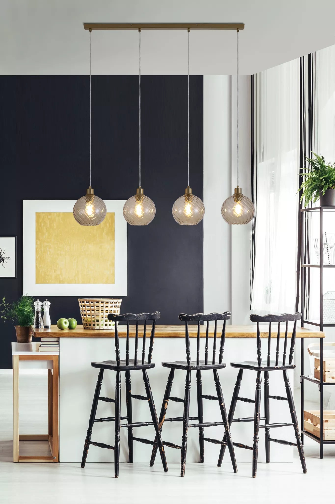 Radiance 4/6lt Bar Pendant- Various Finishes