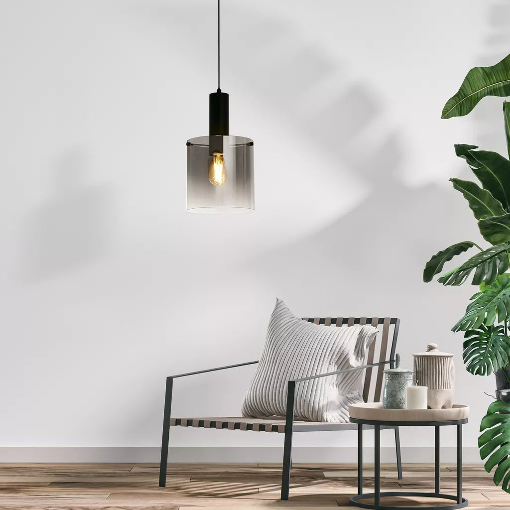 Sweden Pendant - Matt Black / Mocha Finish