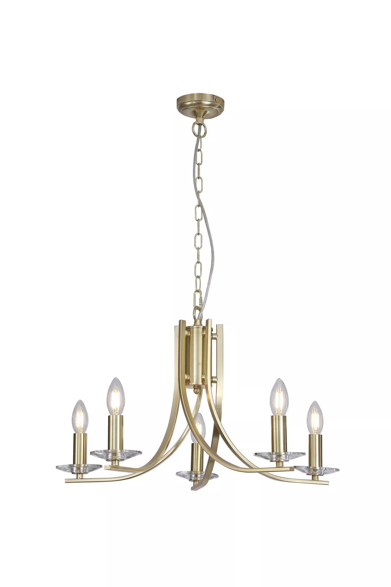 Vulcan 5/8Lt Multi-Arm Pendant -  Various Finishes