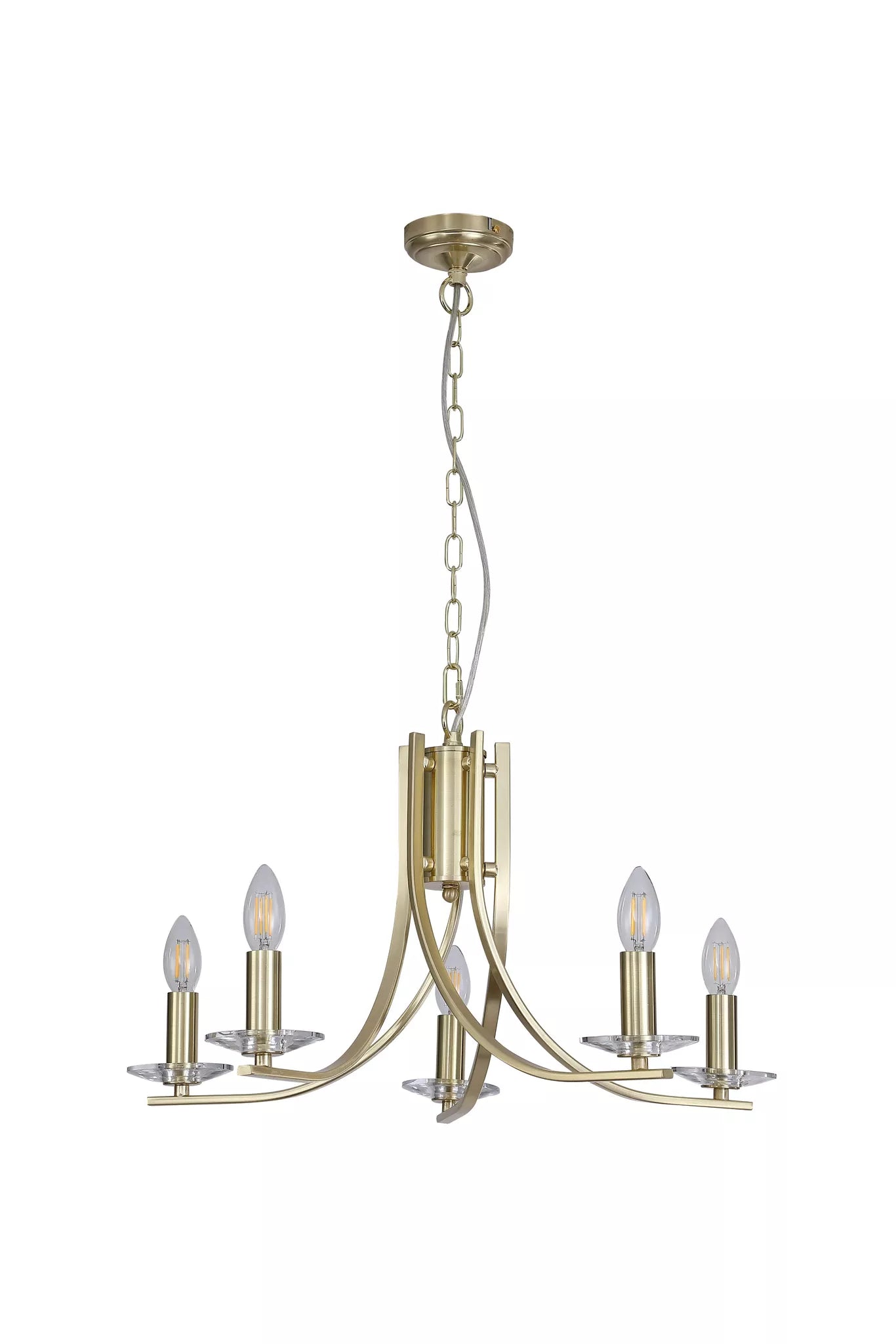 Vulcan 5/8Lt Multi-Arm Pendant -  Various Finishes