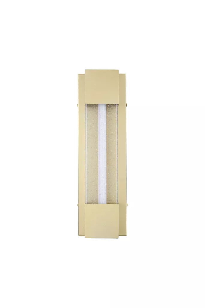 Sacramento OD LED Wall Light - Stainless Steel Painted Gold
