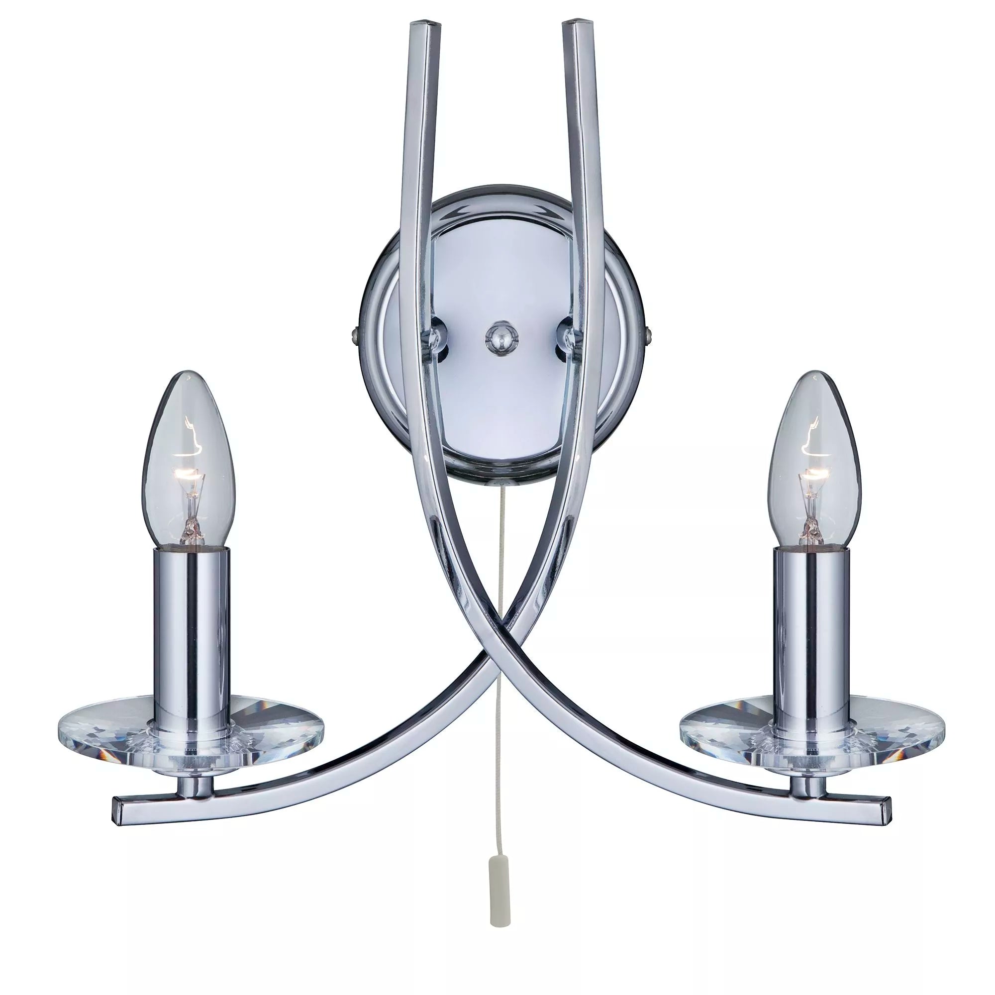 Ascona Twin Wall Light- Fitting Colours