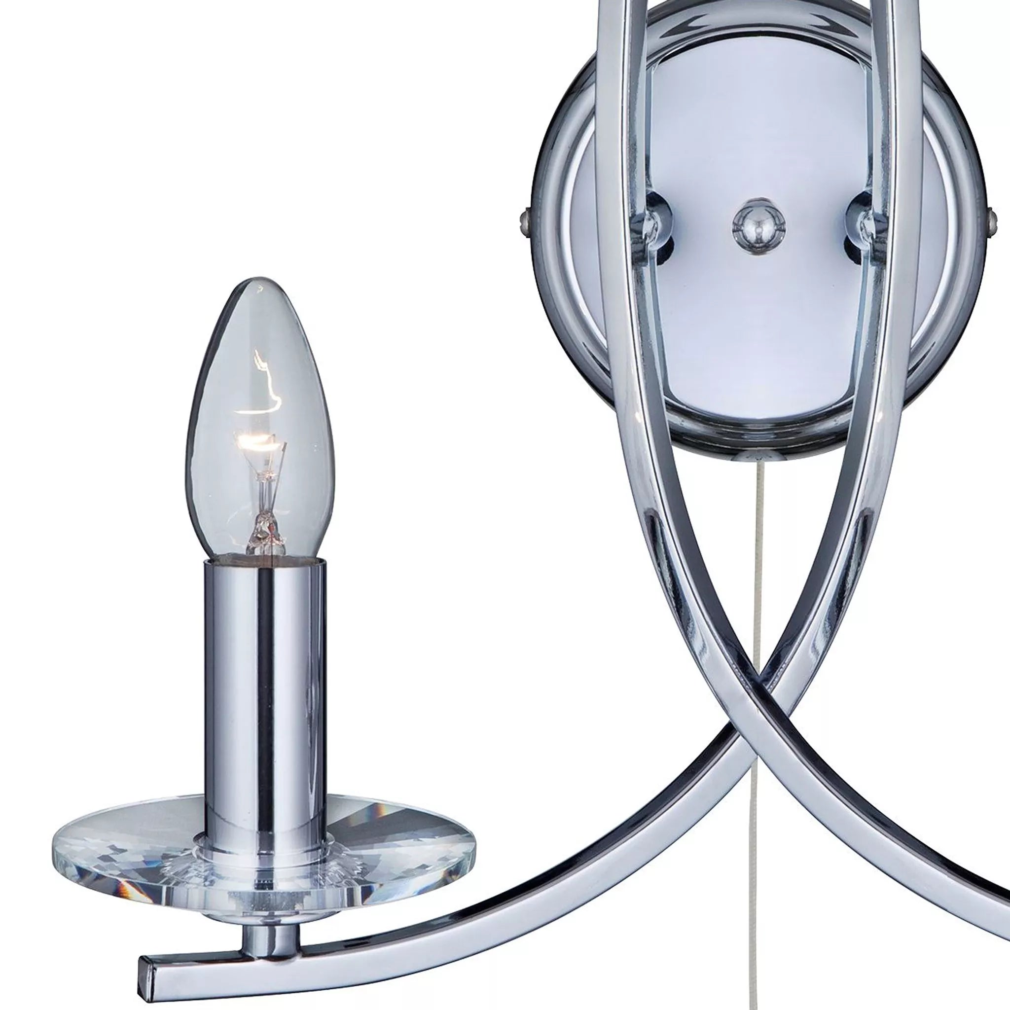 Ascona Twin Wall Light- Fitting Colours