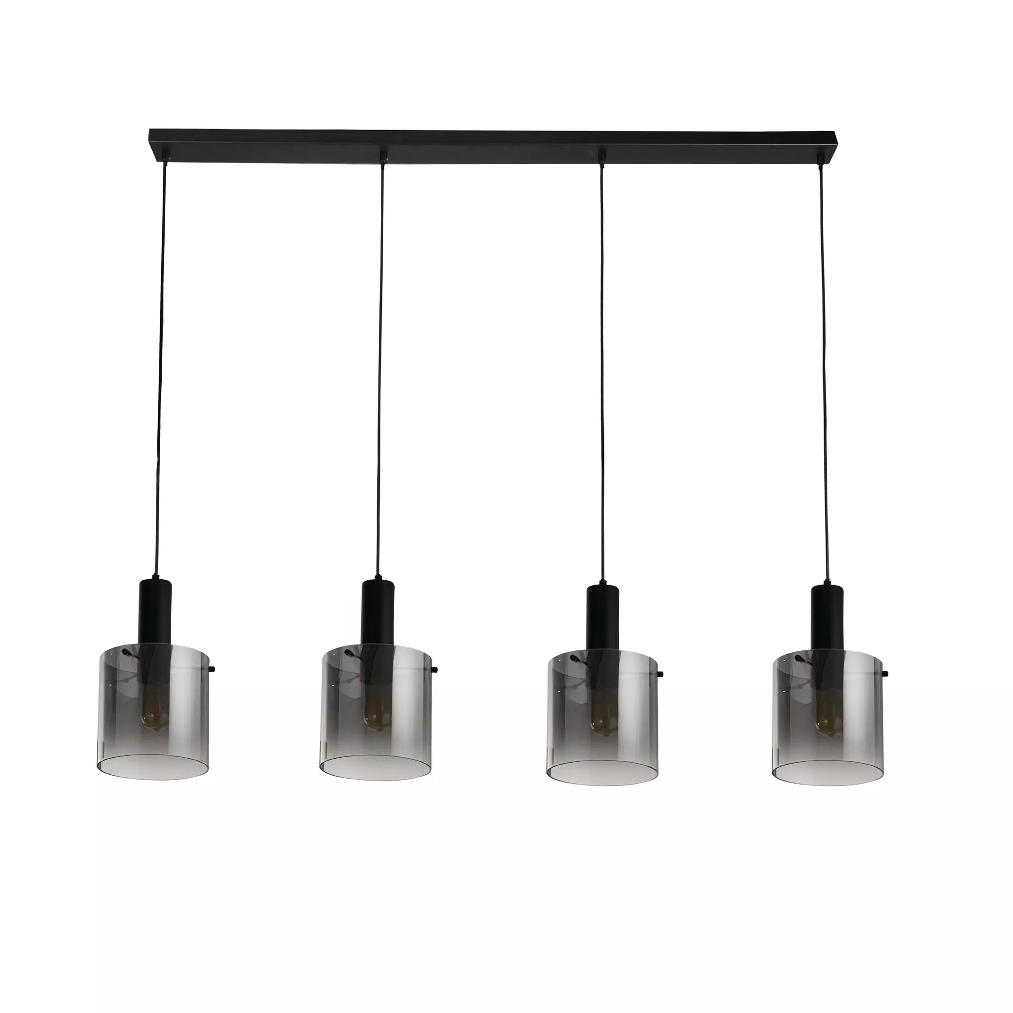 Sweden 3Lt/4Lt Bar Pendant - Mocha / Black Finish