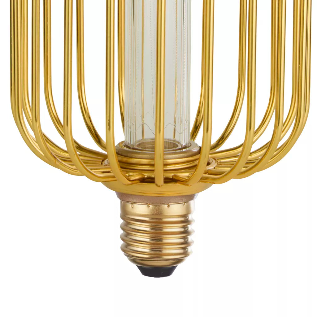 E27 LED Drum Lamp- Black/ Gold Finishes