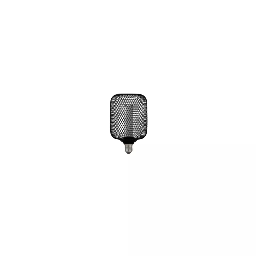 E27 LED Drum Mesh Lamp- Black/ Gold Finishes