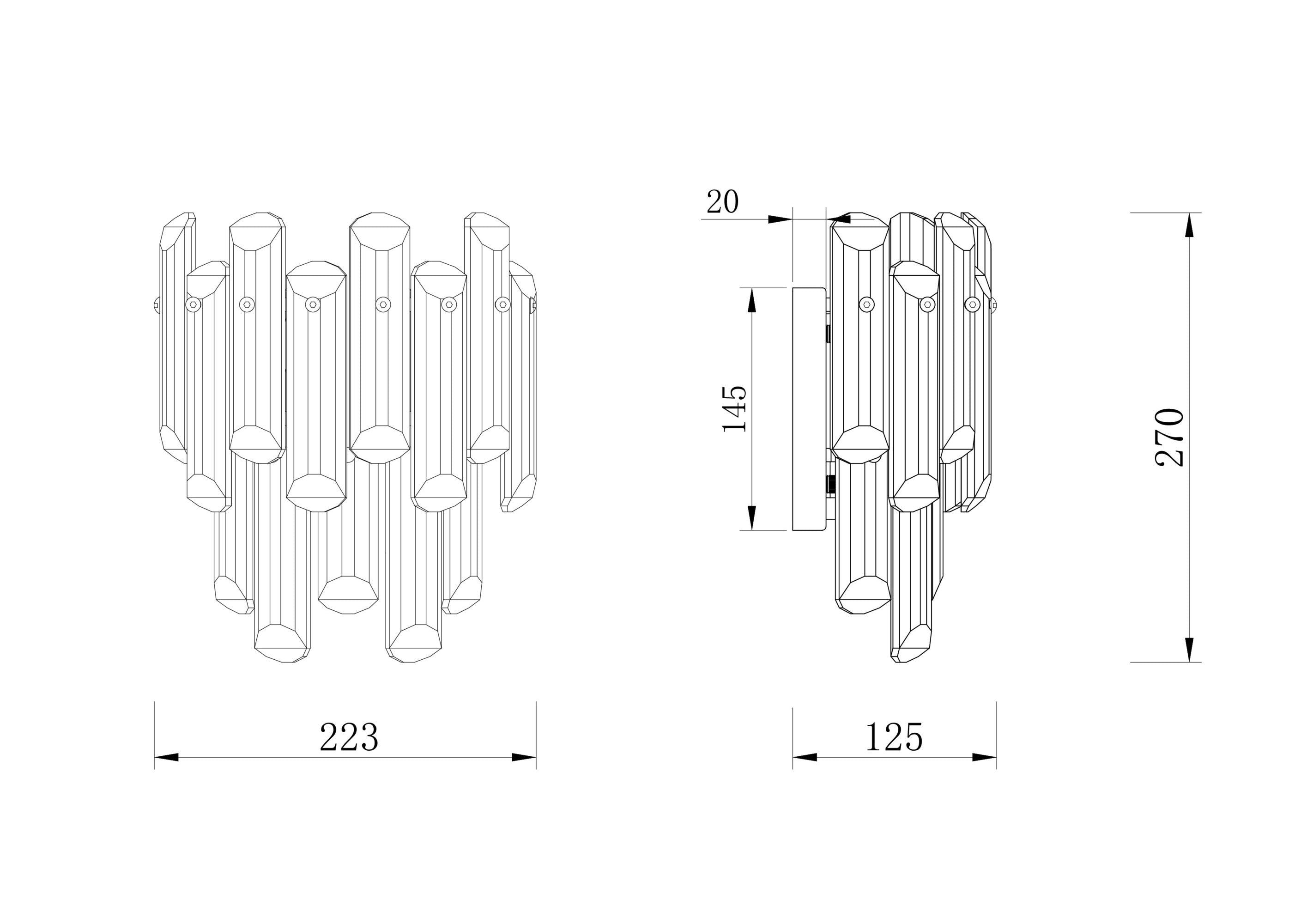 Maytoni Wall Lamp Flare - Cusack Lighting