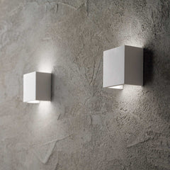 Flash Wall Light various Style - White Finish - Cusack Lighting