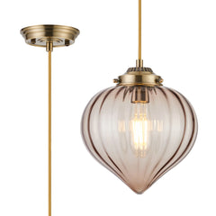 Flora 1Lt E27 Pendant - Various Styles