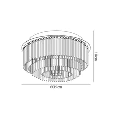 Floria 6Lt Ceiling Light