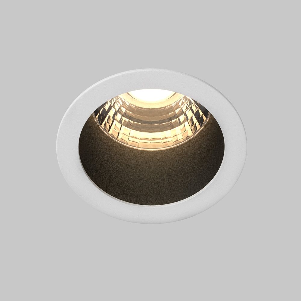 Minor Recessed Downlight- Black & White Finish