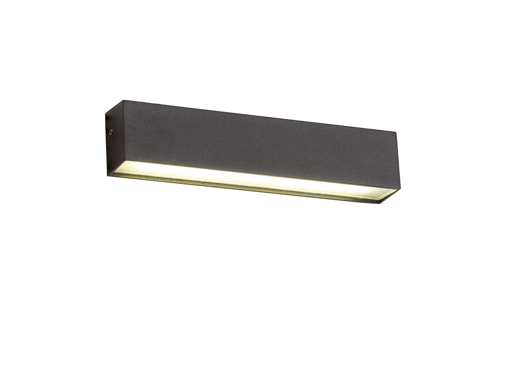 Henry IP65 LED Wall Light - Dark Brown/Grey/Black