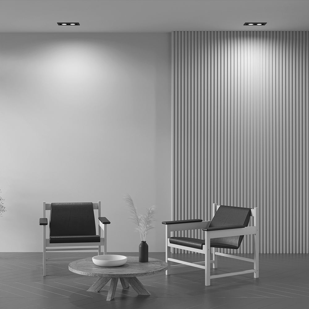 Metal Modern GU10 Recessed Downlight- Black/ White Finishes