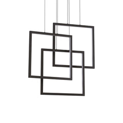 Frame Cluster - White/Black Finish - Cusack Lighting