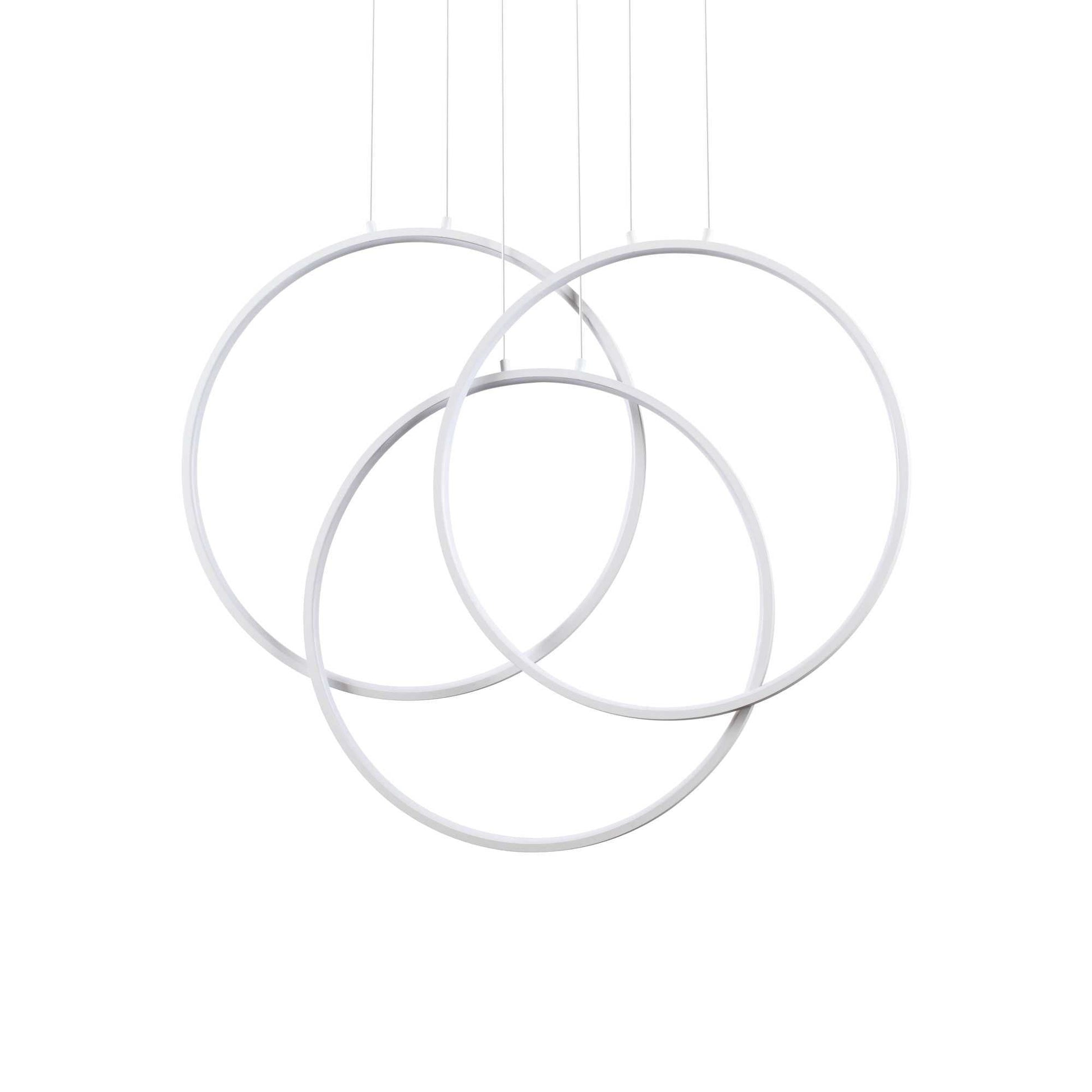 Frame sp cerchio LED Pendant Lights - White Finish, IP20