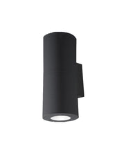 Franca 90 1/2Lt LED 3.5W Up/Down Wall Light -Black/Grey Finish CLEARANCE