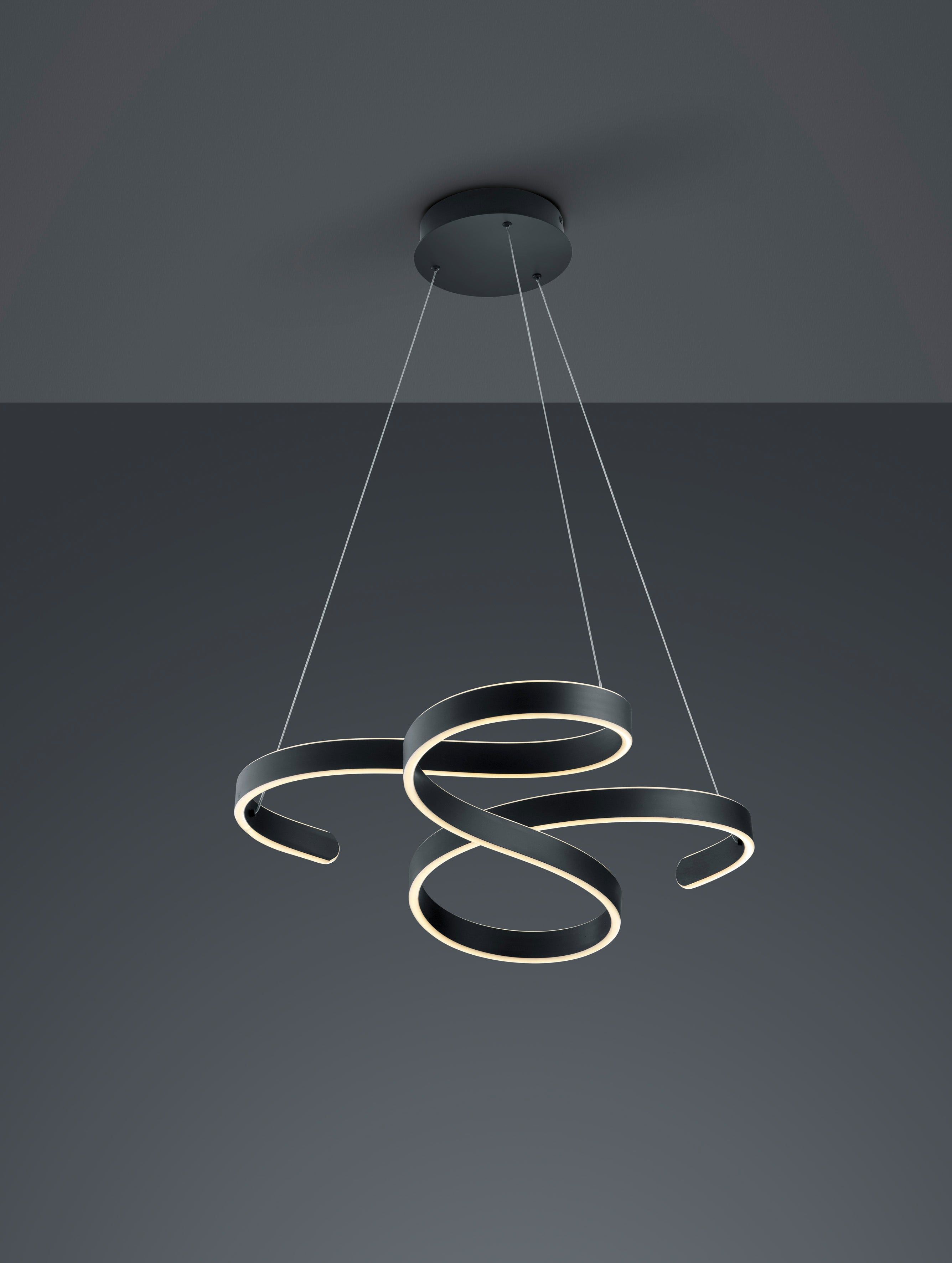 Francis LED Hanging Light - Anthracite Finish
