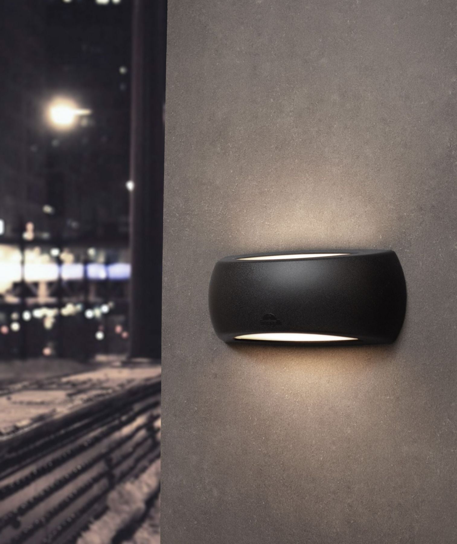 Francy Up/Down 6W LED Black Garden Lights