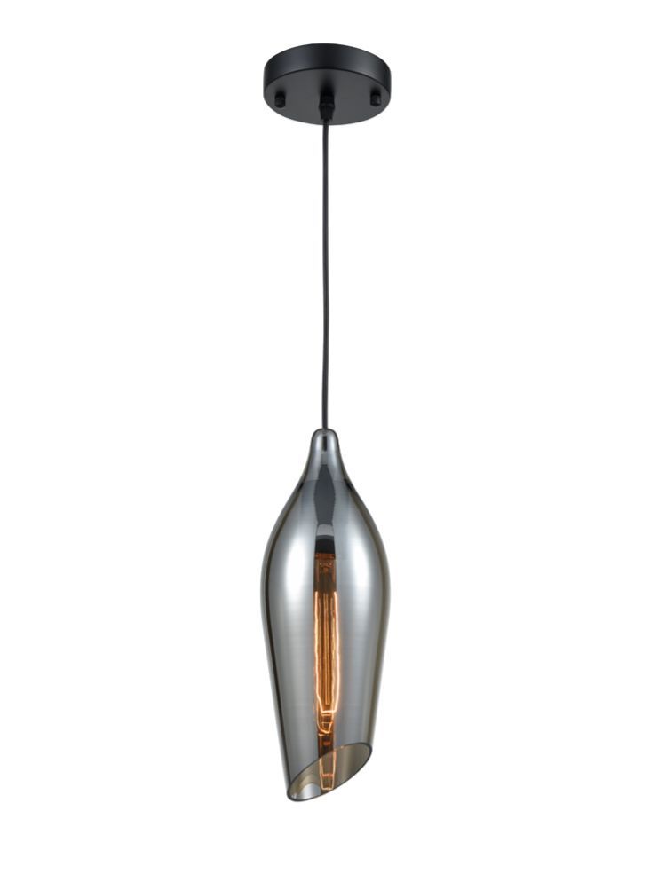 Panther Pendant Ceiling Light - Black with Various Colours