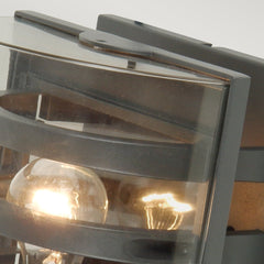 Frida Medium Wall Lantern - Graphite Finish