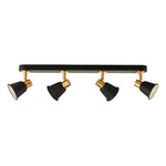 Fry 4Lt Bar Spotlight Black & Rose Gold