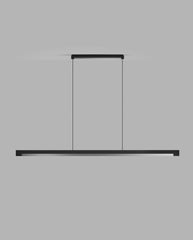 Inlay S1400/ S1900  Linear Pendant- Matt Black/Satin Gold & Silver