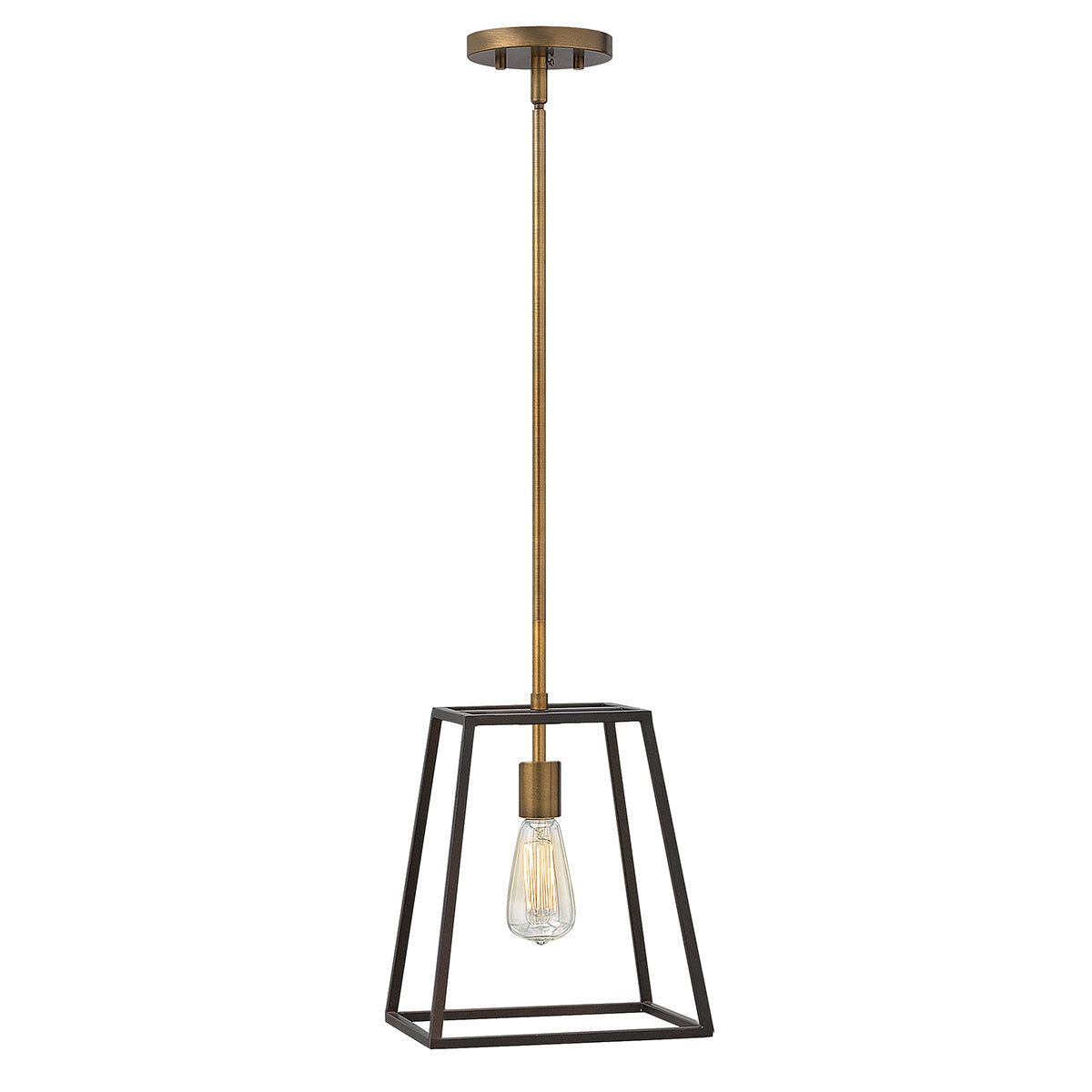 Fulton 1L Pendant Ceiling Light - Bronze Finish