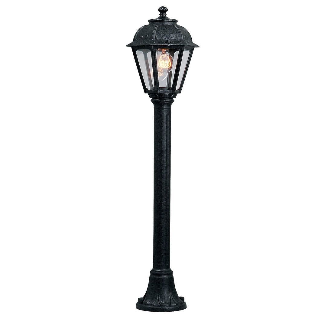 FUMAGALLI MIZAR/ SABA BLACK MIZAR/ CEFA CLEAR POST LIGHT Garden Lights