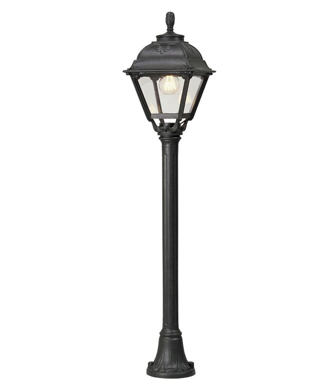 FUMAGALLI MIZAR/ SABA BLACK MIZAR/ CEFA CLEAR POST LIGHT Garden Lights