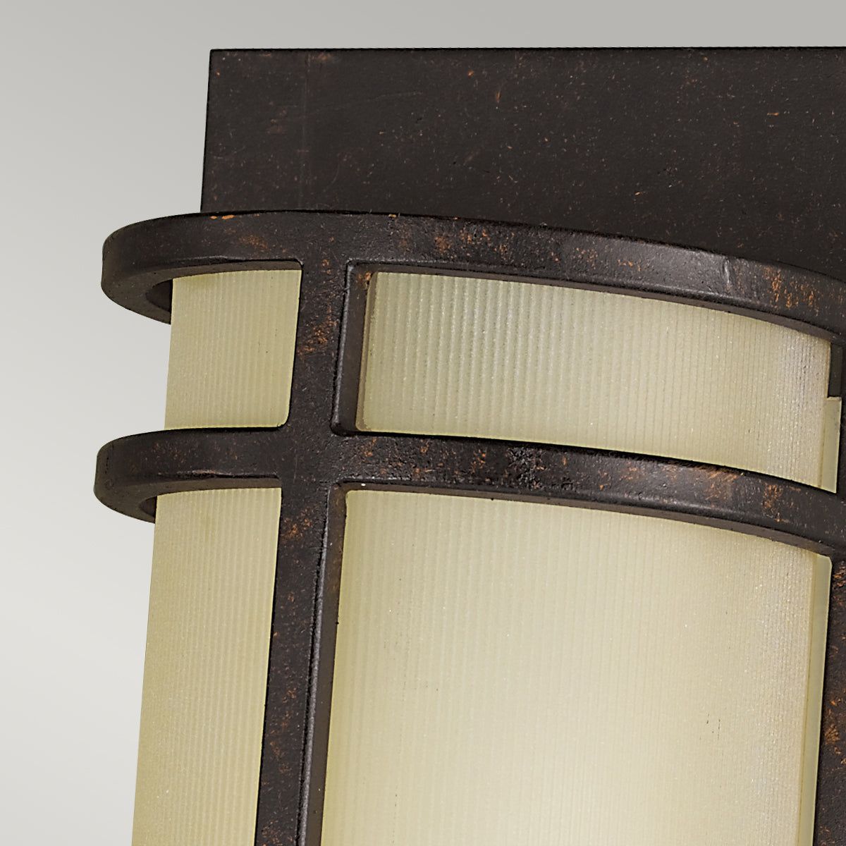 Fusion 1/2Lt Wall Light - Grecian Bronze Finish