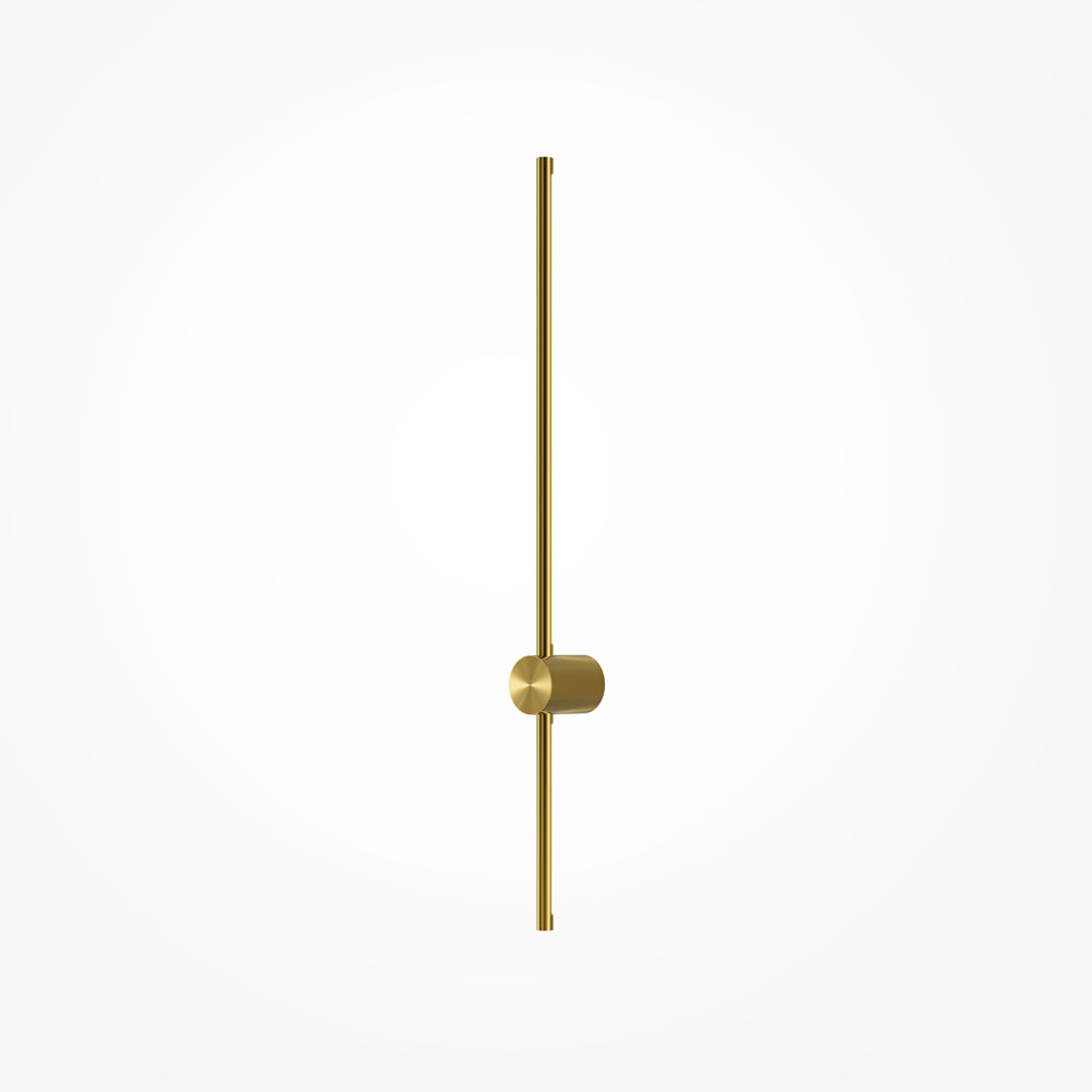 Stick LED Wall Light - Brass/Black