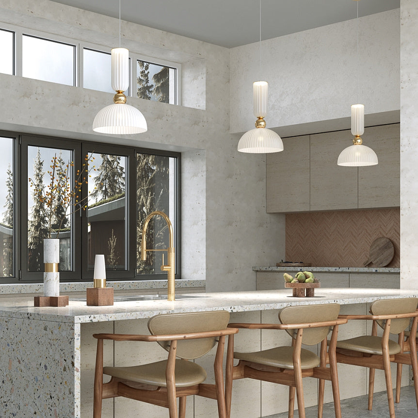 Antic Modern Pendant Lamp- Various Finishes