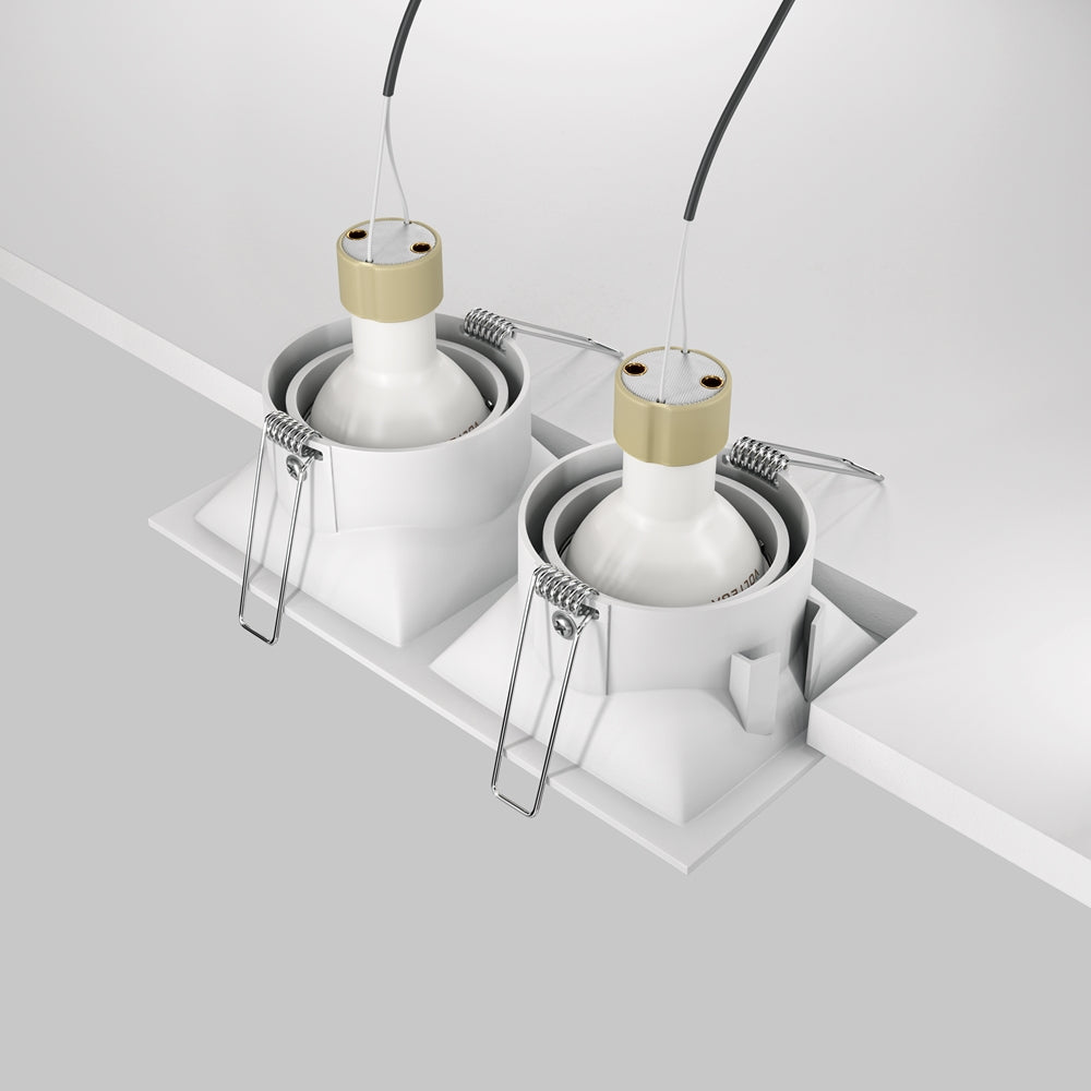 Hythe Downlight Dot GU10 2x10W- Black/White