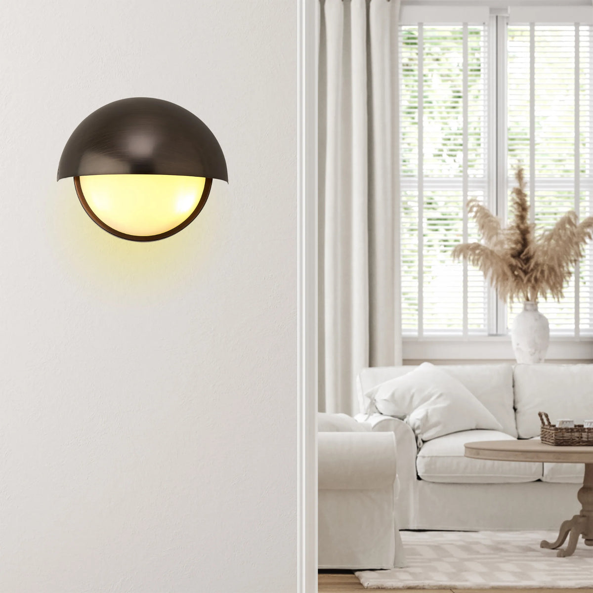 Garnet Bathroom Wall Light IP54- Various Finishes