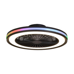 Gamer LED Fan W/e Remote Control - Black/White