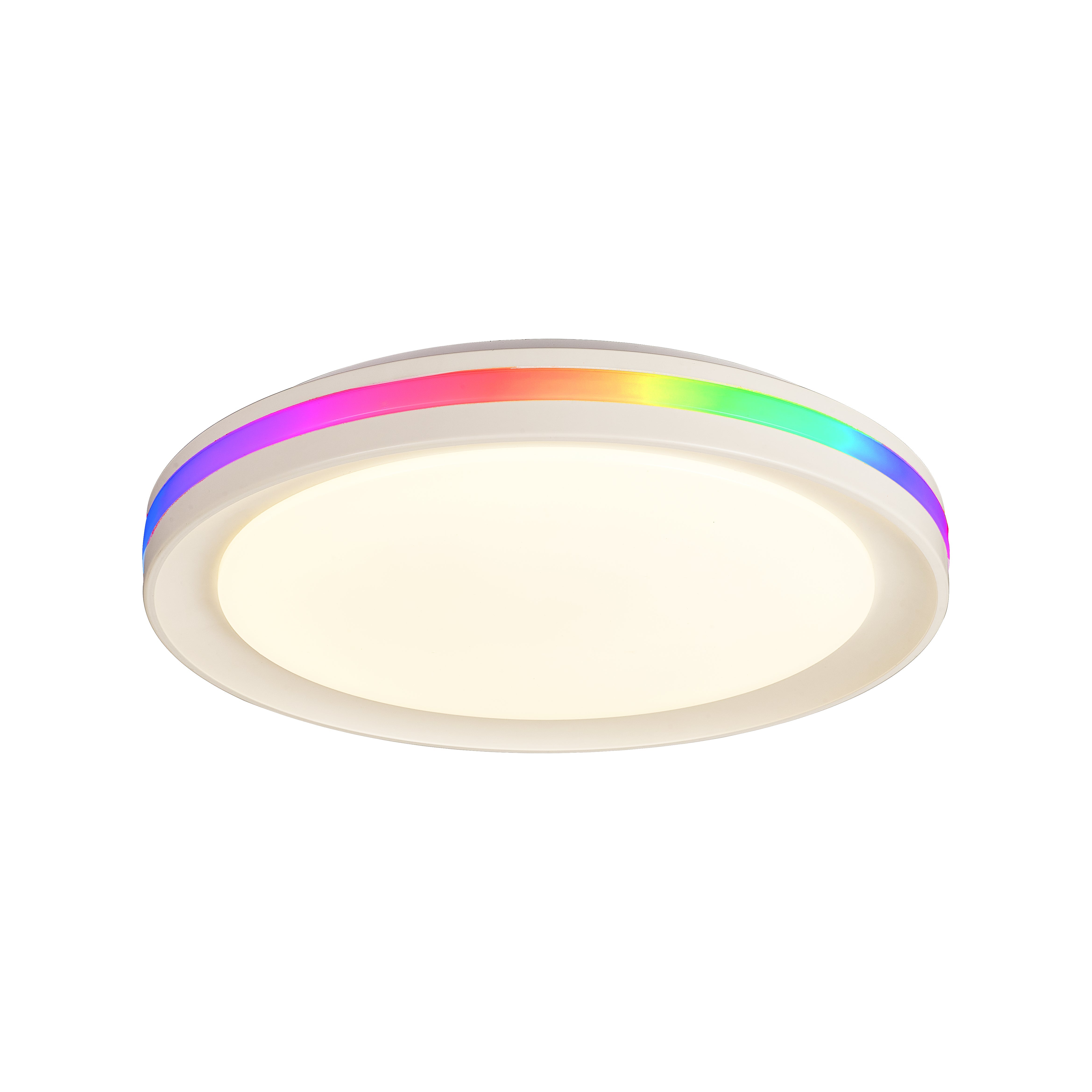 Gamer Ceiling 30W LED With Remote Control 3000K-6500K/RGB - Black/ White