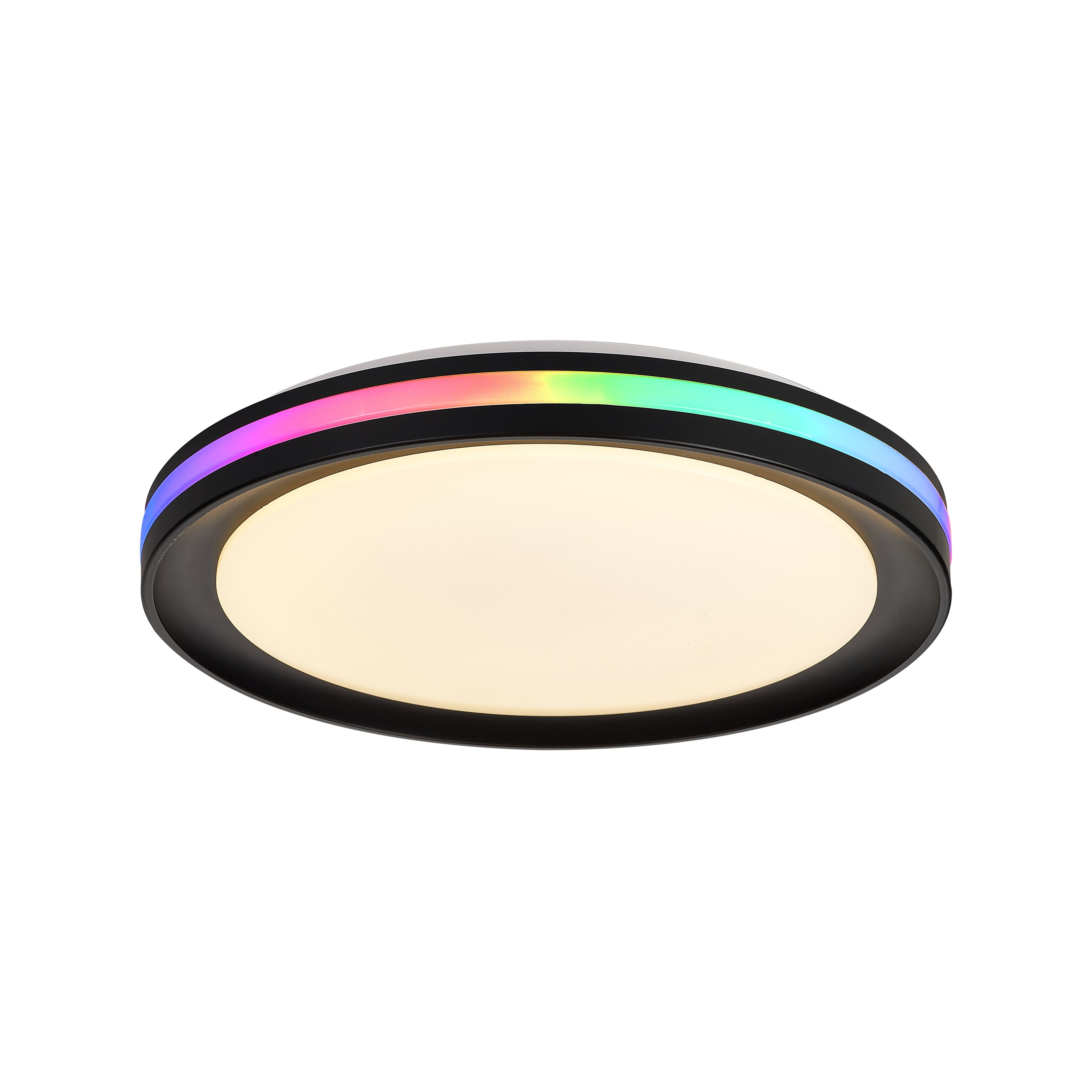 Gamer Ceiling 30W LED With Remote Control 3000K-6500K/RGB - Black/ White