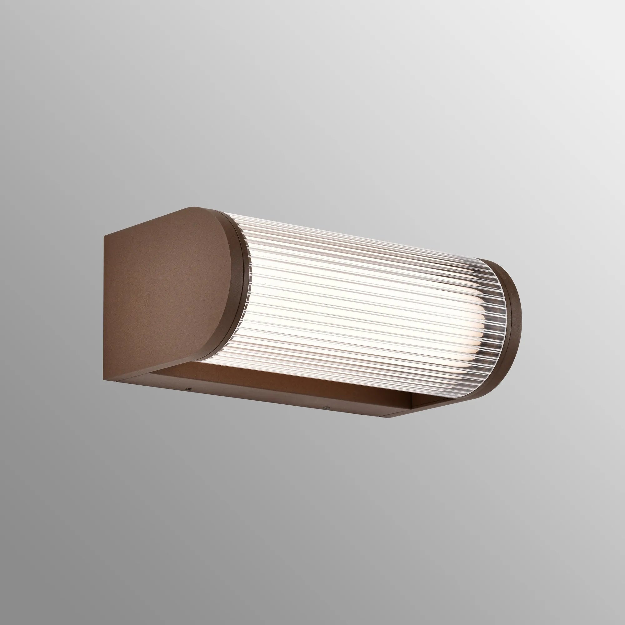 Gant Wall Light LED 3000K- Black/ Rust Brown Finish