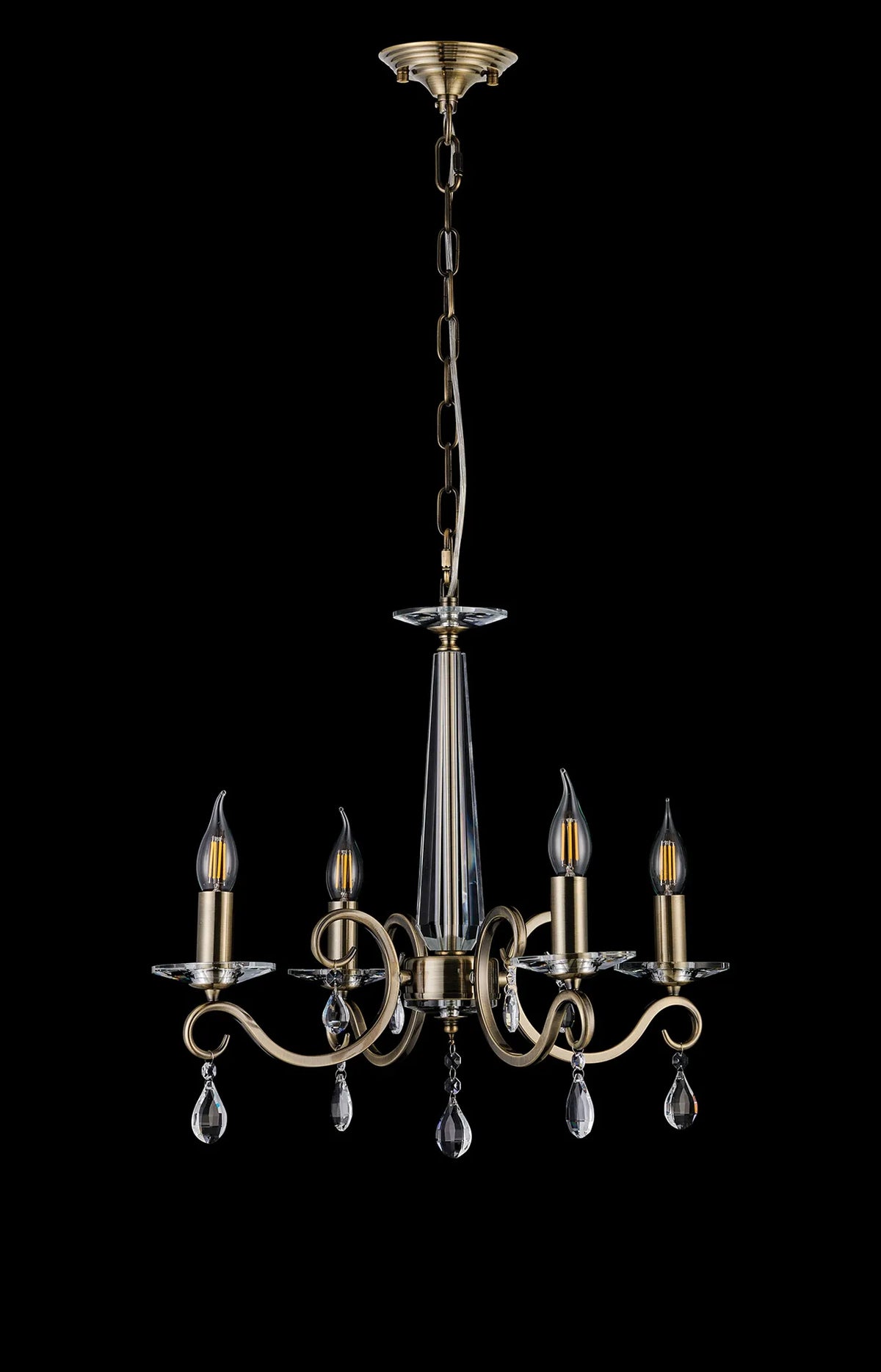 Gracey 4/6/8Lt Chandelier- Various Finishes