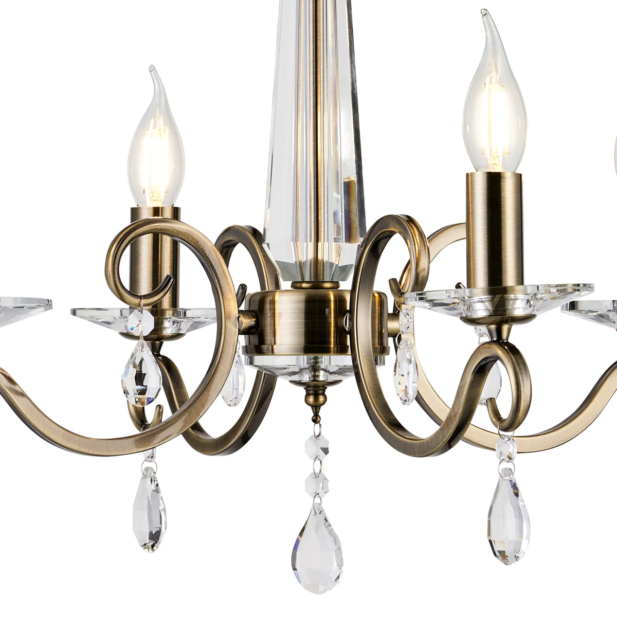 Gracey 4/6/8Lt Chandelier- Various Finishes